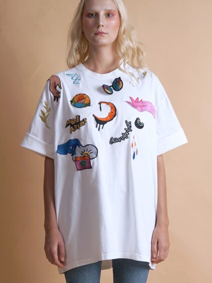 Lazywear - White Voyage Tees