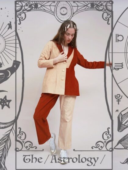 LYFE by happa - Astrology - Blazer Luna Orange