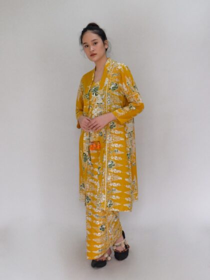 Kain Happa - Kebaya Seri Darat (Topaz)