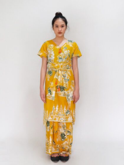 Kain Happa - Baju Lilit - Seri darat (Topaz)