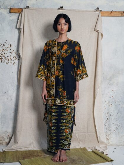 Kain Happa - Tunik Riak - Seri Laut (Laut Dalam)