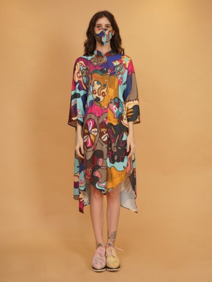 Escova Lazywear - Enamel Midi Dress