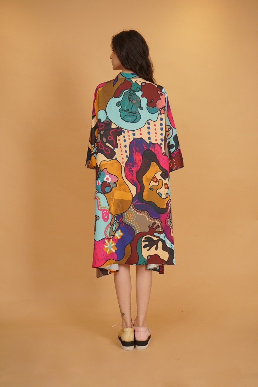 Escova Lazywear - Enamel Midi Dress - Image 3
