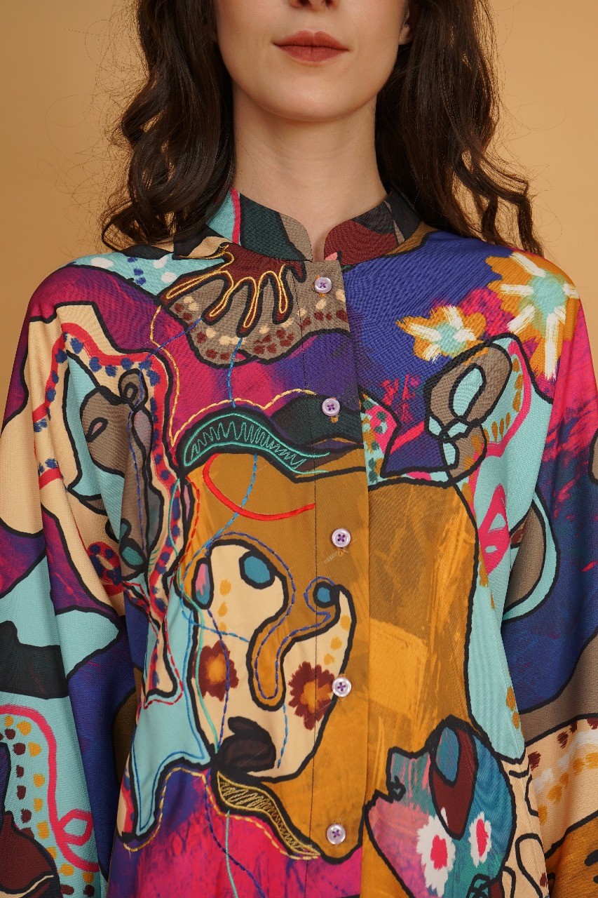 Escova Lazywear - Enamel Midi Dress - Image 5