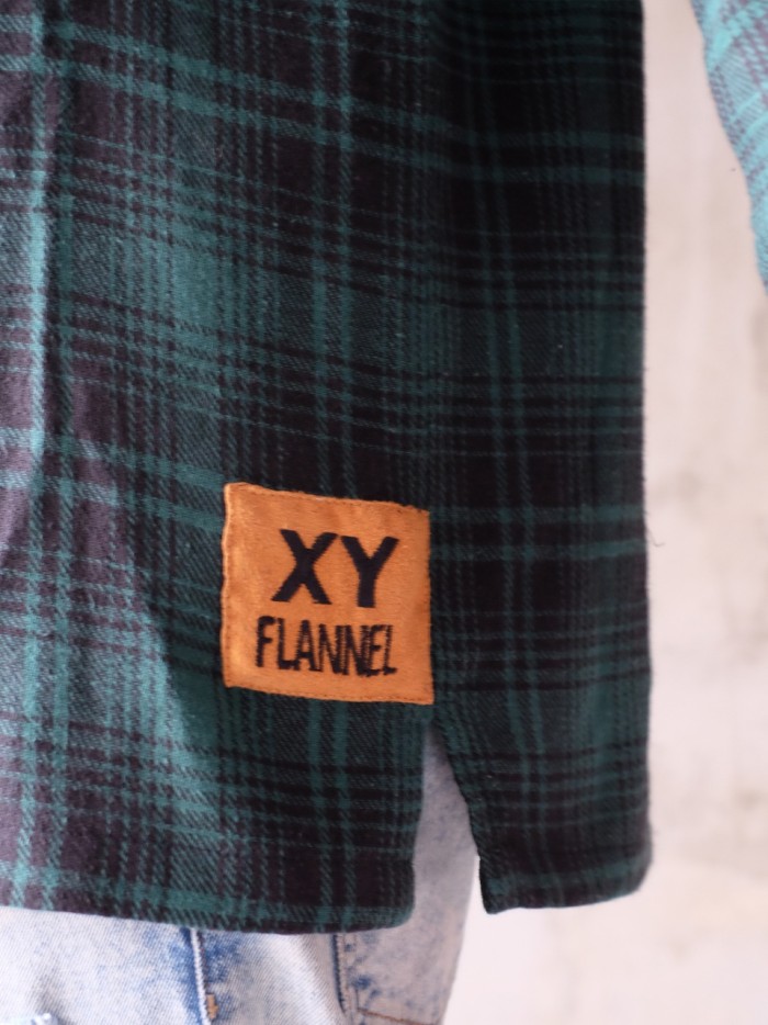 XY - Green Makalu Flannel - Image 5