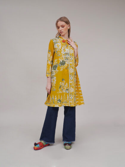 KAIN HAPPA Tunik - Seri Darat (Topaz)