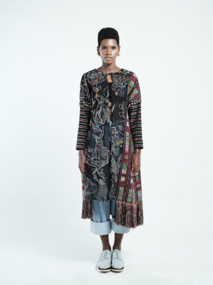 Mel Ahyar Archipelago - Amba Long Coat
