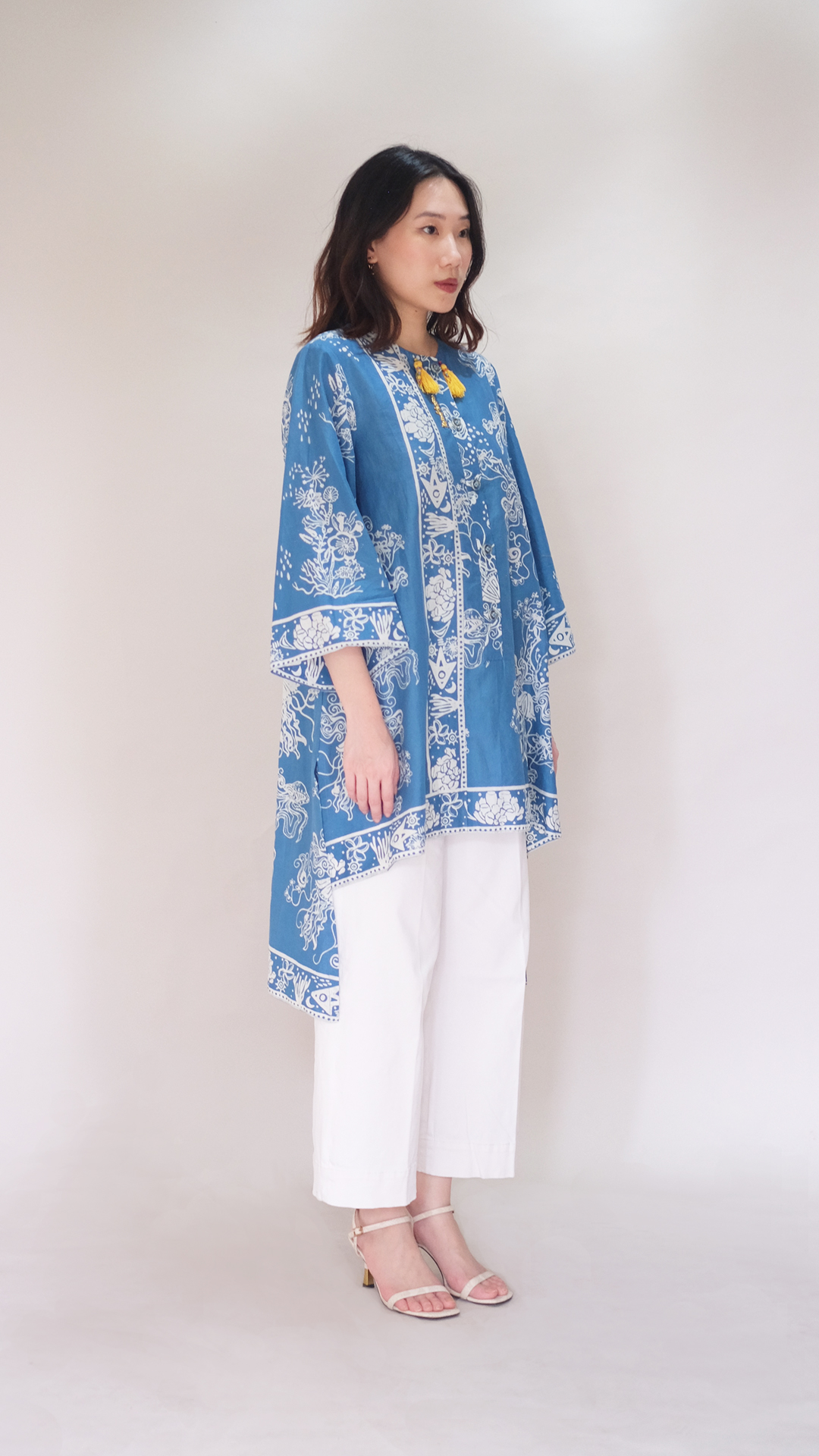KAIN HAPPA Tunik Riak - Tanjung Biru - Image 2