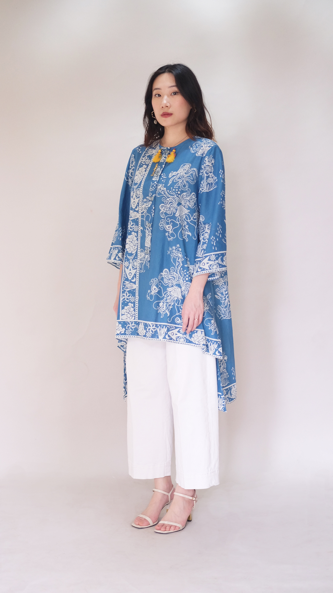 KAIN HAPPA Tunik Riak - Tanjung Biru - Image 7