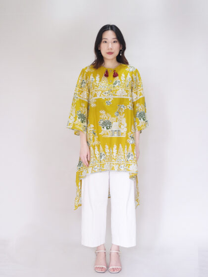 Tunik Ombak - Seri Darat (Topaz)