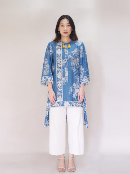 KAIN HAPPA Tunik Riak - Tanjung Biru