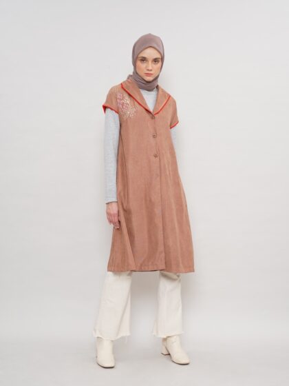 Outer Vest - Cora Vest Brown