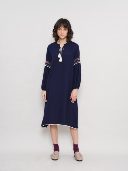 Tunic Dress - Lango Tunic Navy