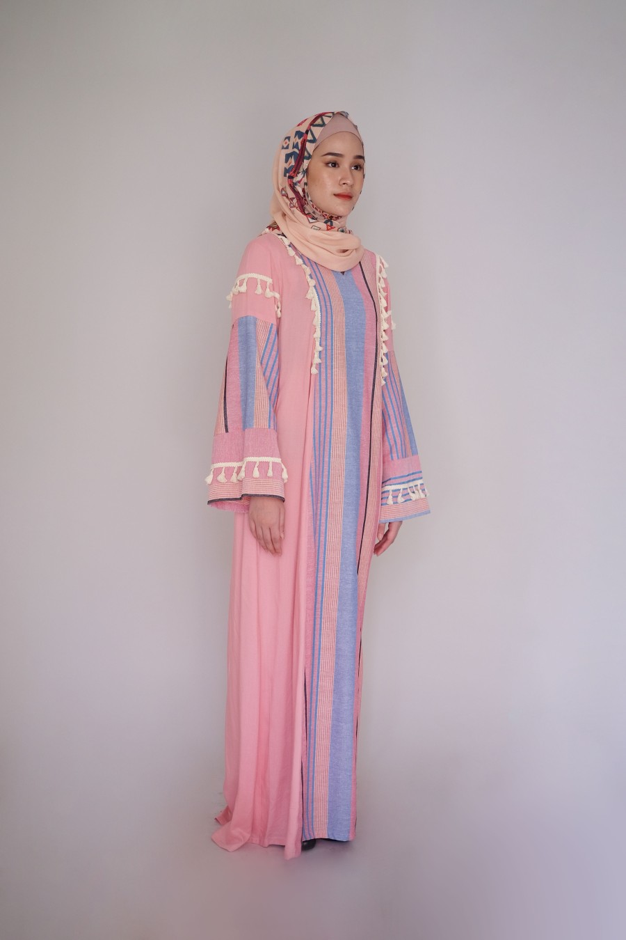 Dress Maxi - Churi Long Dress Pink - Image 4