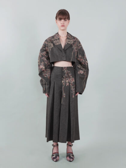 Mel Ahyar Archipelago - Nuwou Gacak Crop Blazer Set