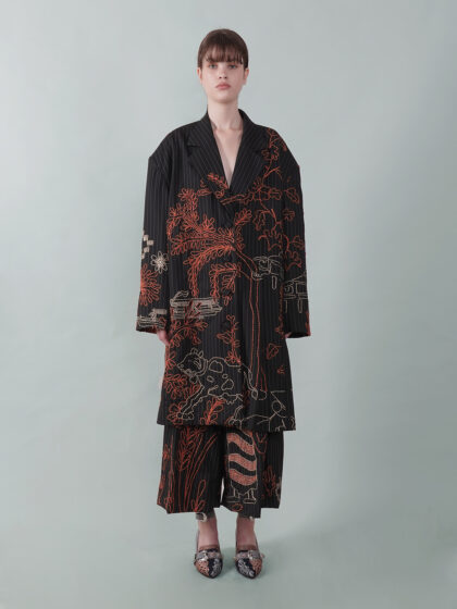 Mel Ahyar Archipelago - Gaharu Long Blazer Set