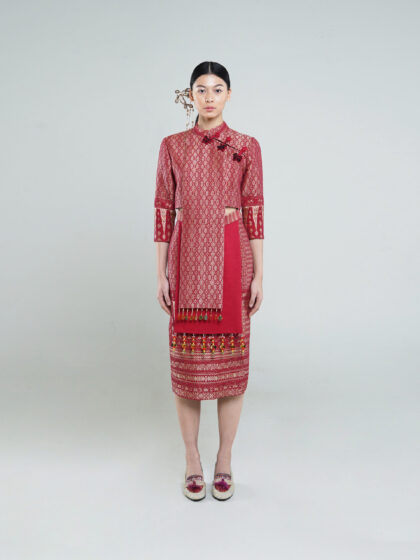Mel Ahyar Archipelago - Kembang Cheongsam Set