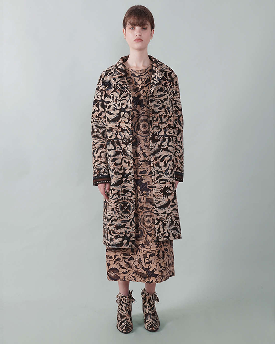 Mel Ahyar Archipelago - Basundara Outer & Dress Set