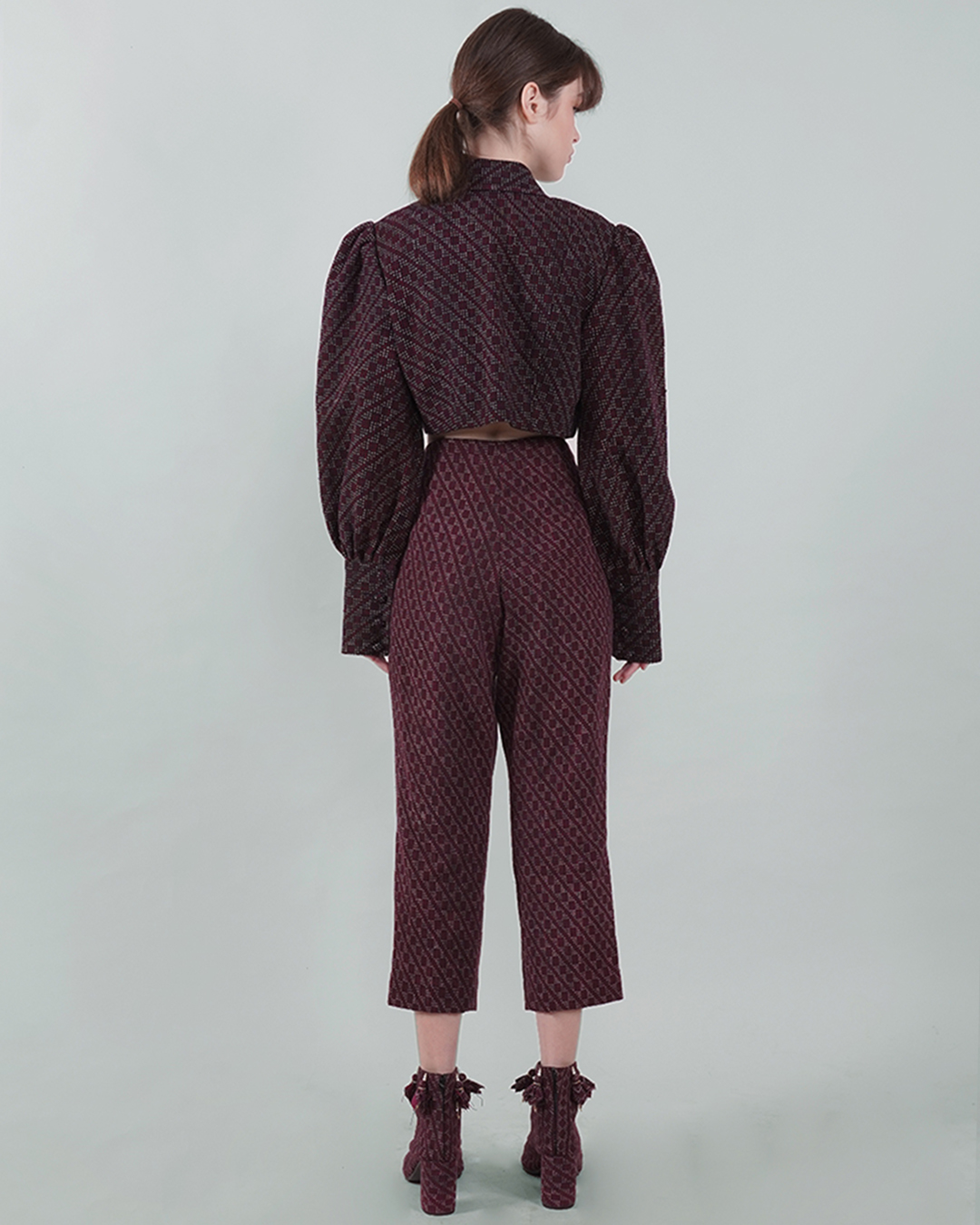 Mel Ahyar Archipelago - Pratibha Crop Shirt Set - Image 5