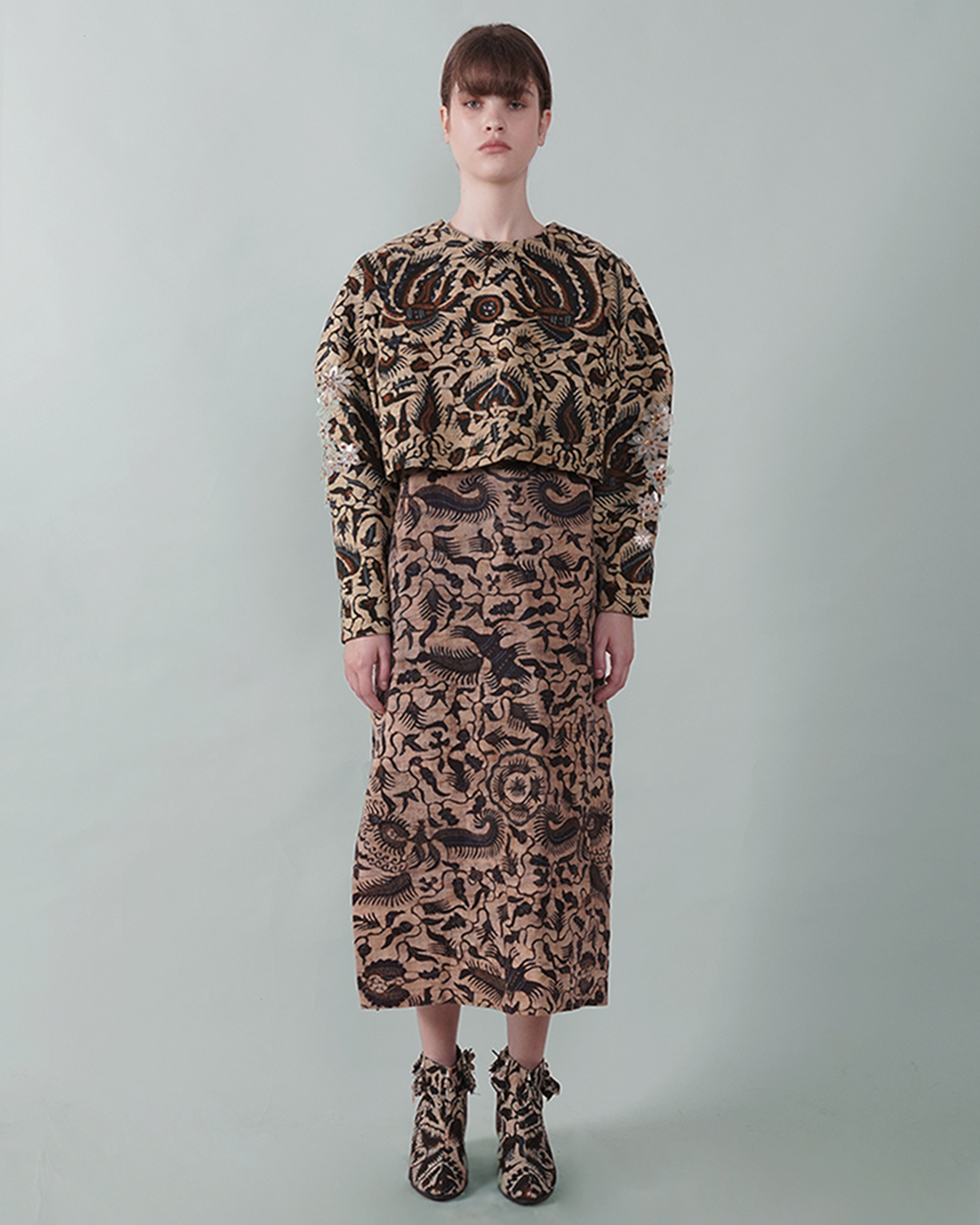 Mel Ahyar Archipelago - Radha Crop Top Set