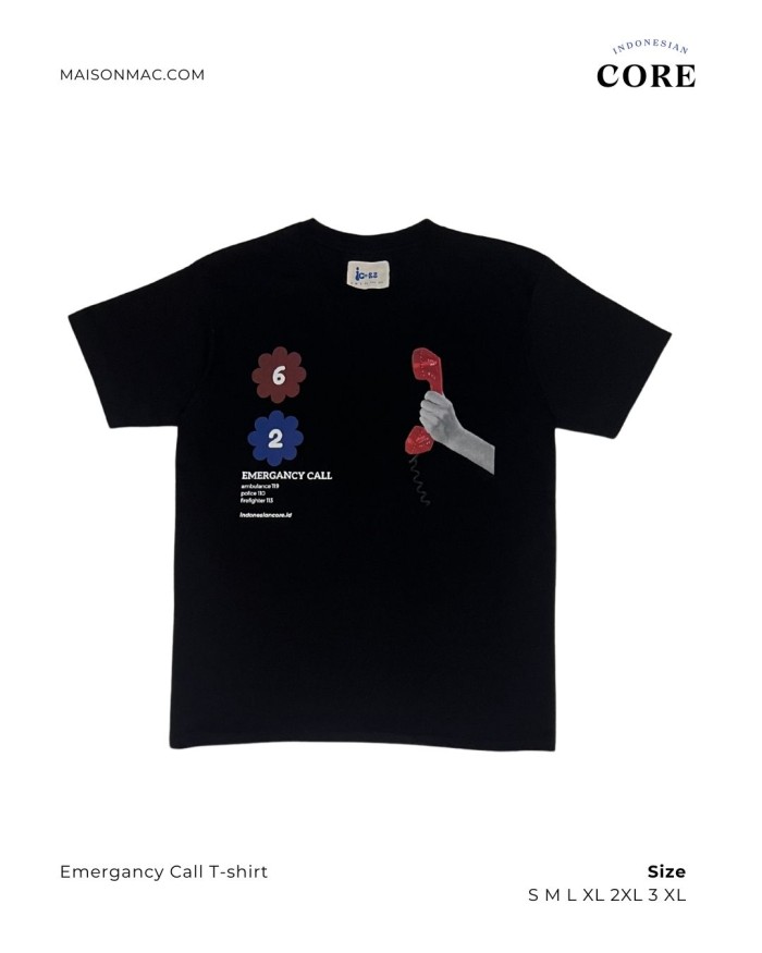 Indonesian Core - Tshirt - Emergency Call