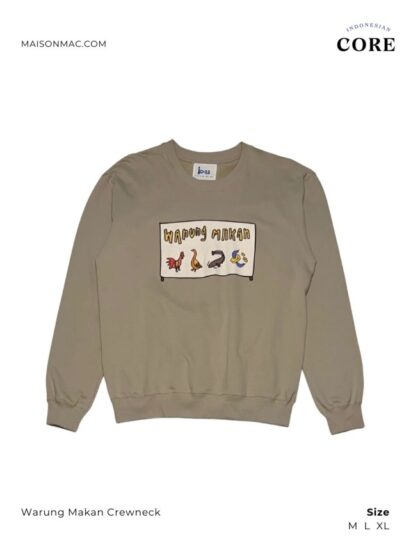 Indonesian core - sweater Crewneck - Warung Makan