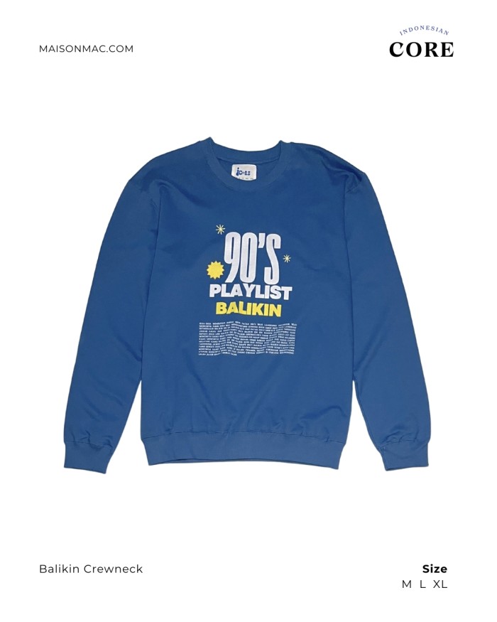 Indonesian Core - Sweater Crewneck - Balikin