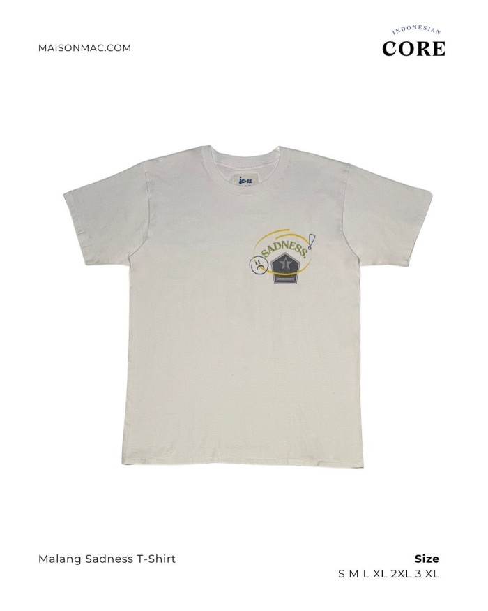 Indonesian Core - Tshirt - Malang Sadness