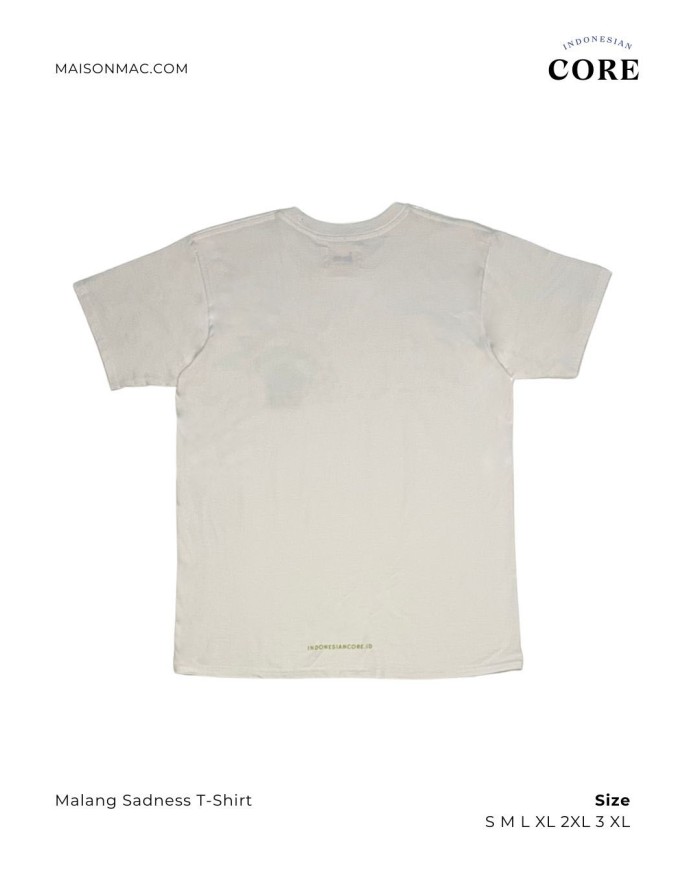 Indonesian Core - Tshirt - Malang Sadness - Image 2