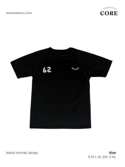 Indonesian Core - Dri Fit Tshirt - Black Garuda