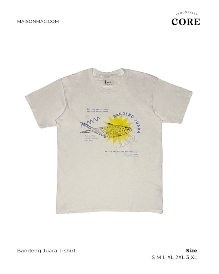 Indonesian Core - Tshirt - Bandeng Juara - Image 2