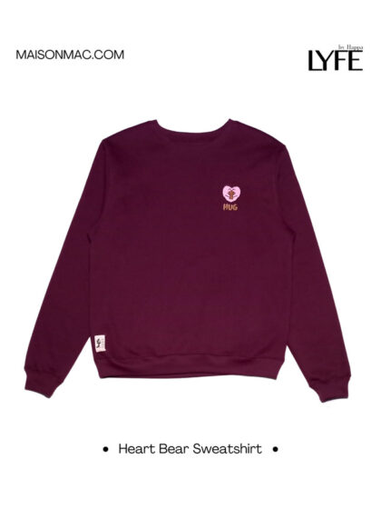 K-LYFE / Heart Bear Sweatshirt