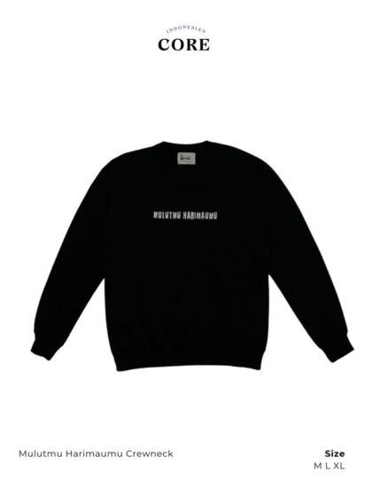 Indonesian Core - Crewneck - Mulutmu Harimaumu